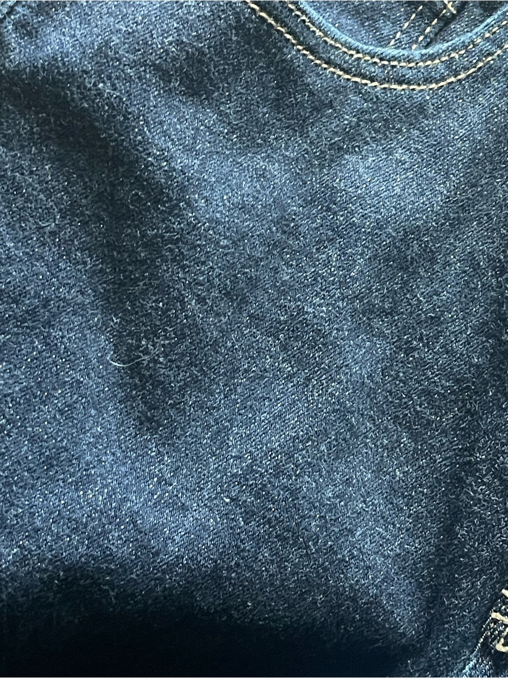 Risen Jean Wide Leg Sparkly Stretchy Size 5/27 - Picture 5 of 5